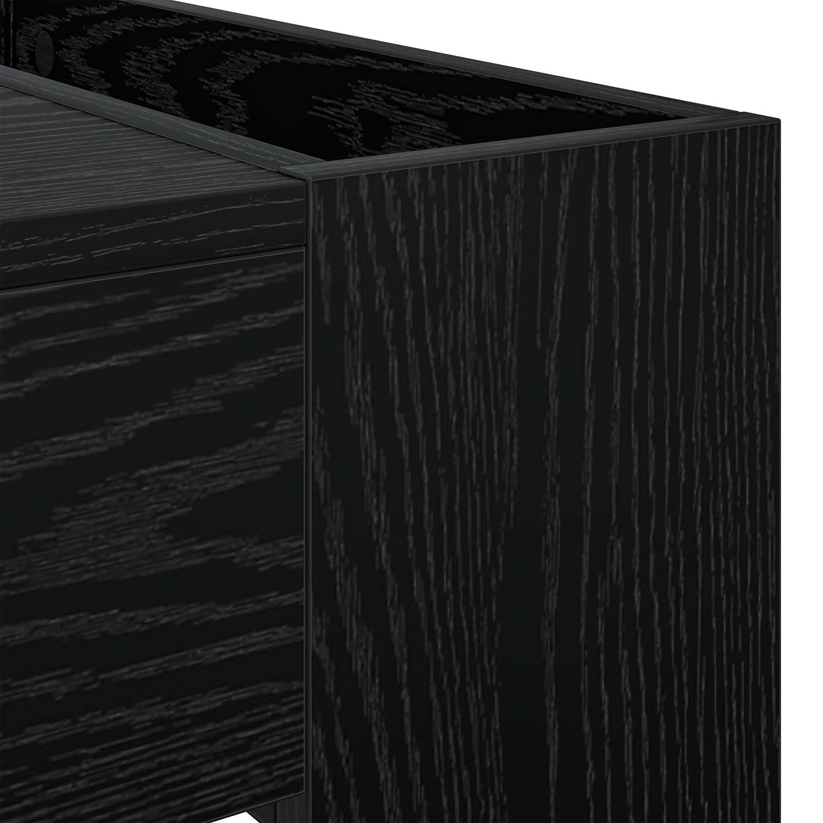 Kava Stol Crni hrast 110 x 50 x 41 cm Konstruirano drvo