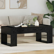 Kava Stol Crni hrast 110 x 50 x 41 cm Konstruirano drvo