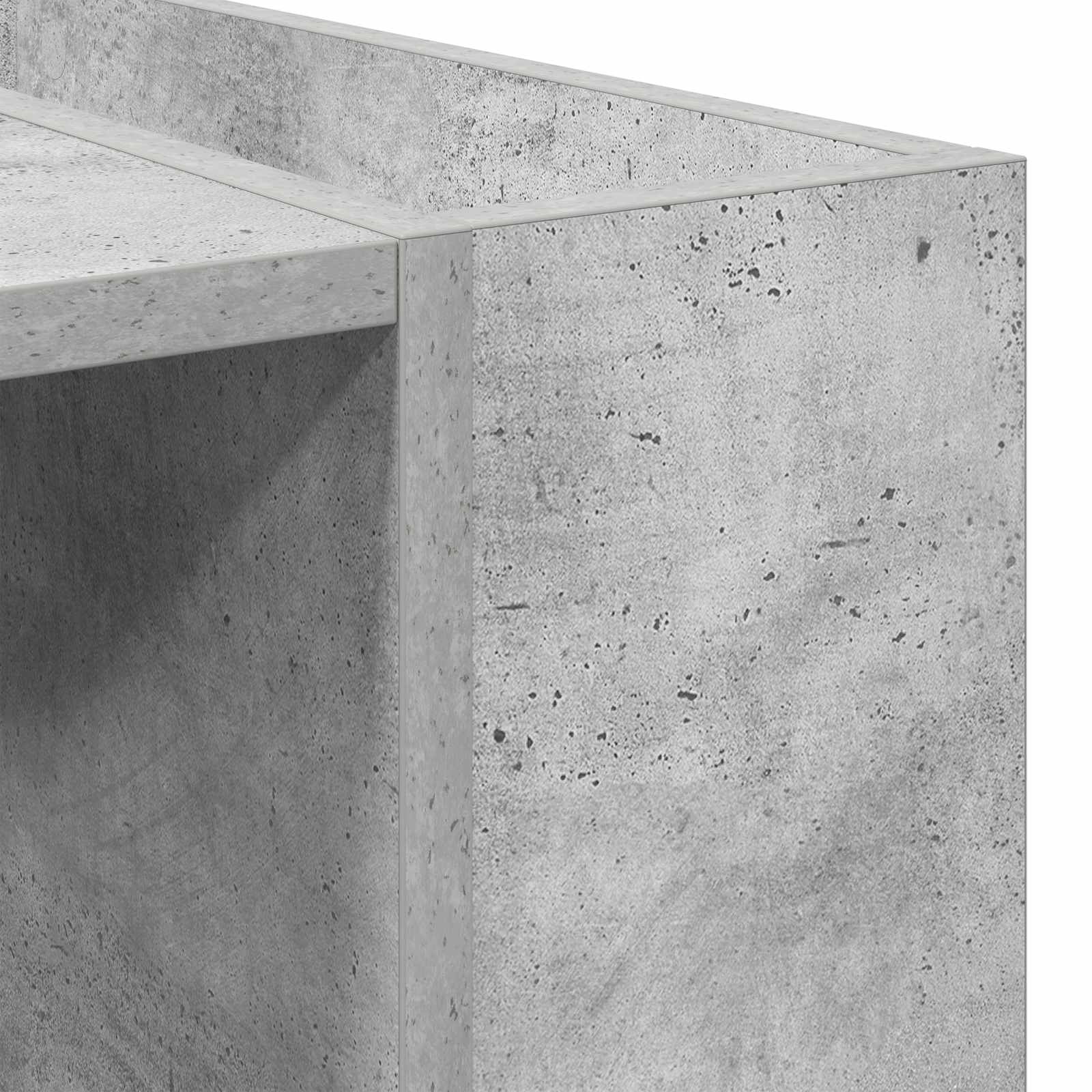 Kava Stol Betonski sivi 95 x 50 x 34 cm Konstruirano drvo