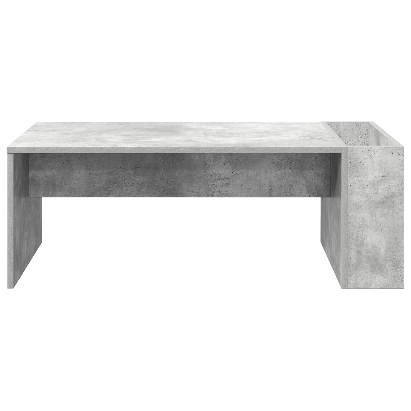 Kava Stol Betonski sivi 95 x 50 x 34 cm Konstruirano drvo