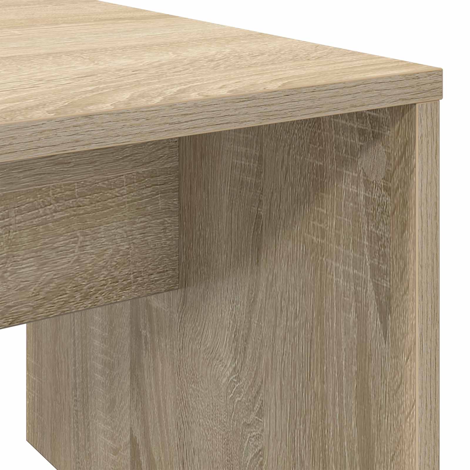 Kava Stol Sonoma hrast 90 x 45 x 35 cm Konstruirano drvo