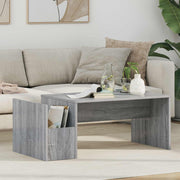 Kava Stol Siva Sonoma 90 x 45 x 35 cm Konstruirano drvo