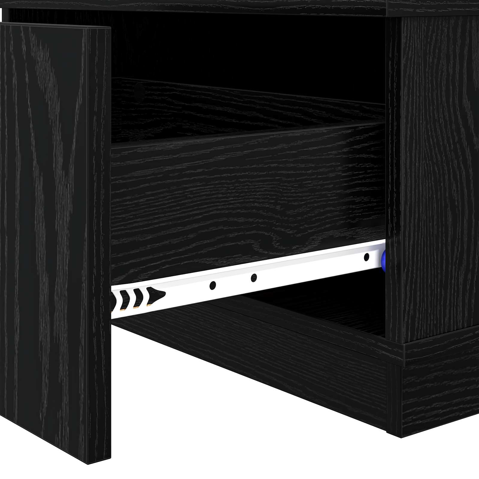 Kava Stol Crni hrast 95 x 55 x 31 cm Konstruirano drvo