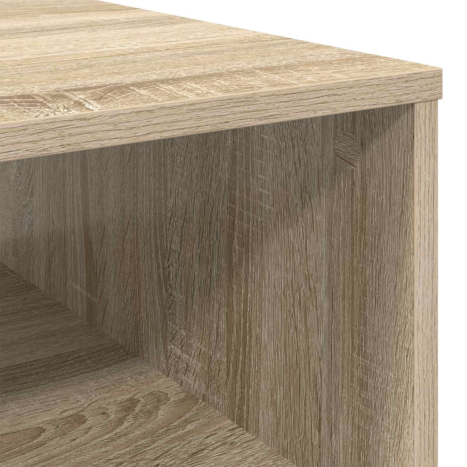 Kava Stol Sonoma hrast 95 x 55 x 31 cm Konstruirano drvo