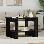 Kava Stol Crni hrast 72 x 50 x 50 cm Konstruirano drvo
