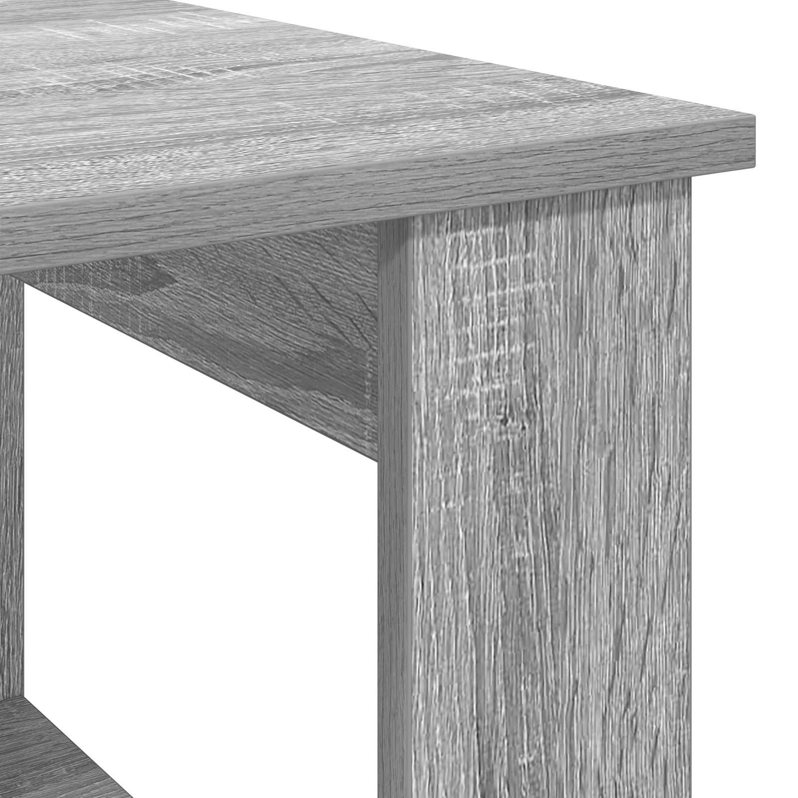 Kava Stol Siva Sonoma 51 x 50 x 50 cm Konstruirano drvo