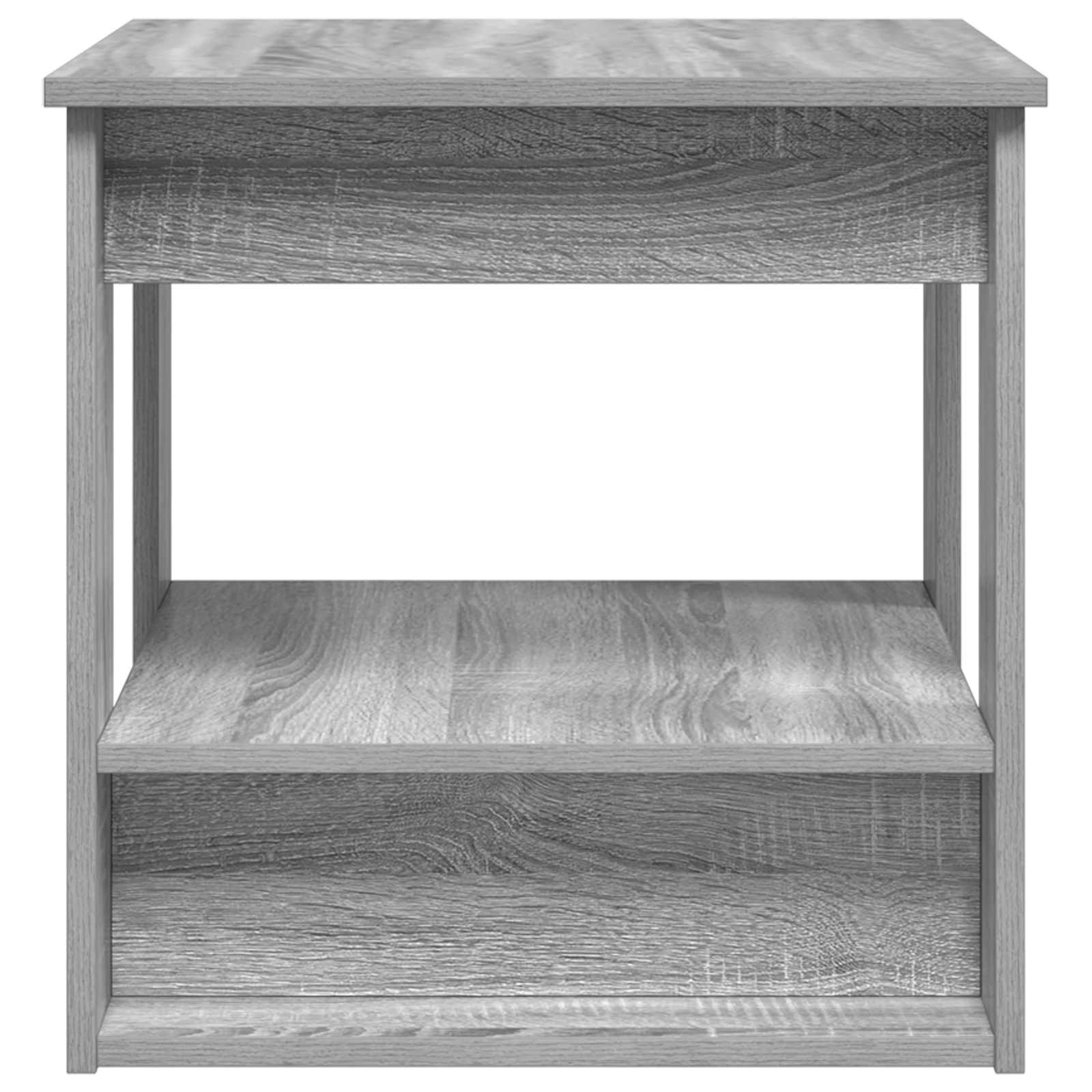 Kava Stol Siva Sonoma 51 x 50 x 50 cm Konstruirano drvo