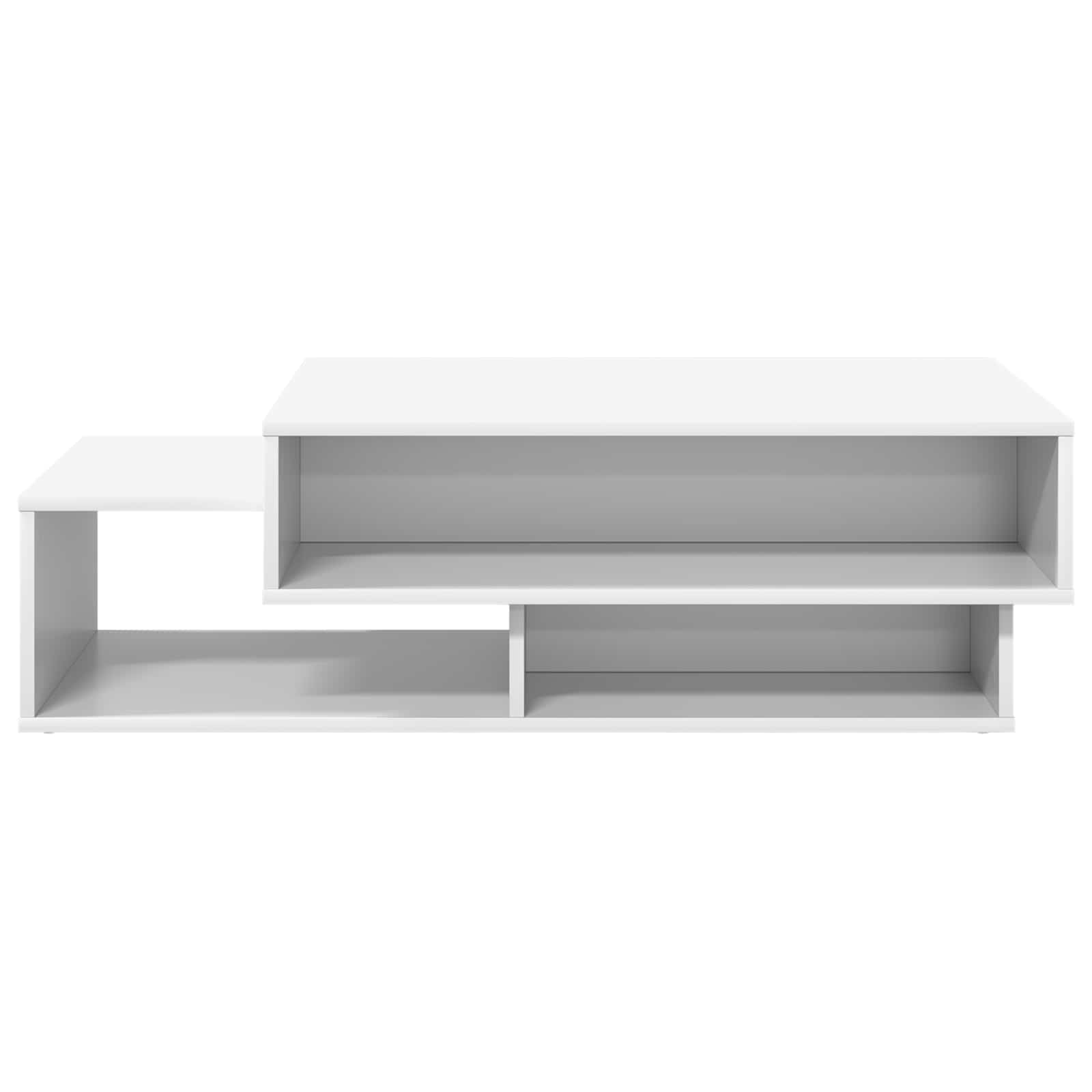 Kava Stol Bijelo 105 x 50 x 32,5 cm Konstruirano drvo