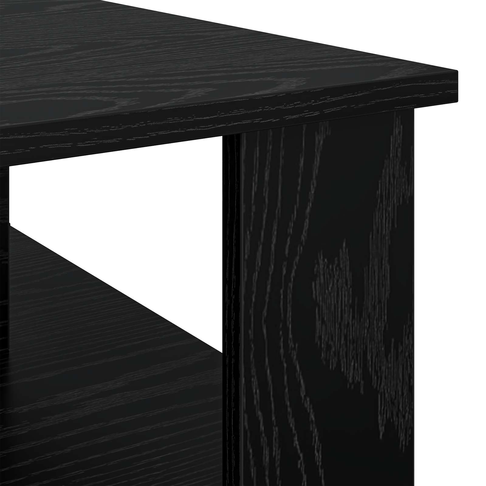 Kava Stol Crni hrast 90 x 50 x 40 cm Konstruirano drvo