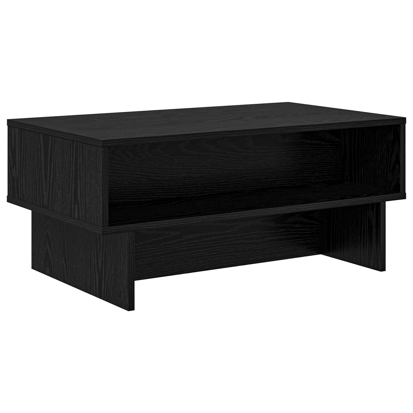 Kava Stol Crni hrast 80 x 46 x 35 cm Konstruirano drvo