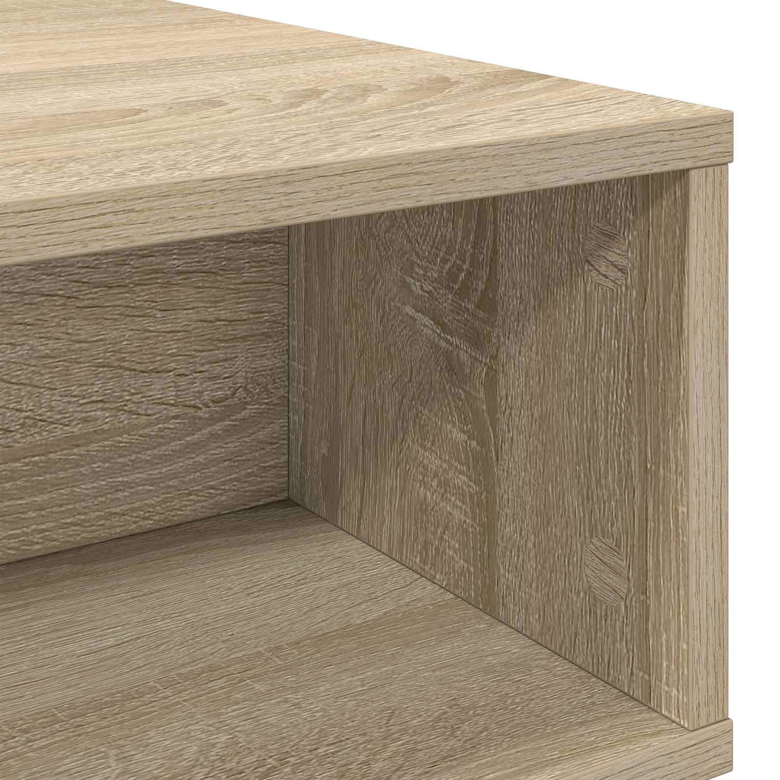 Kava Stol Sonoma hrast 80 x 46 x 35 cm Konstruirano drvo