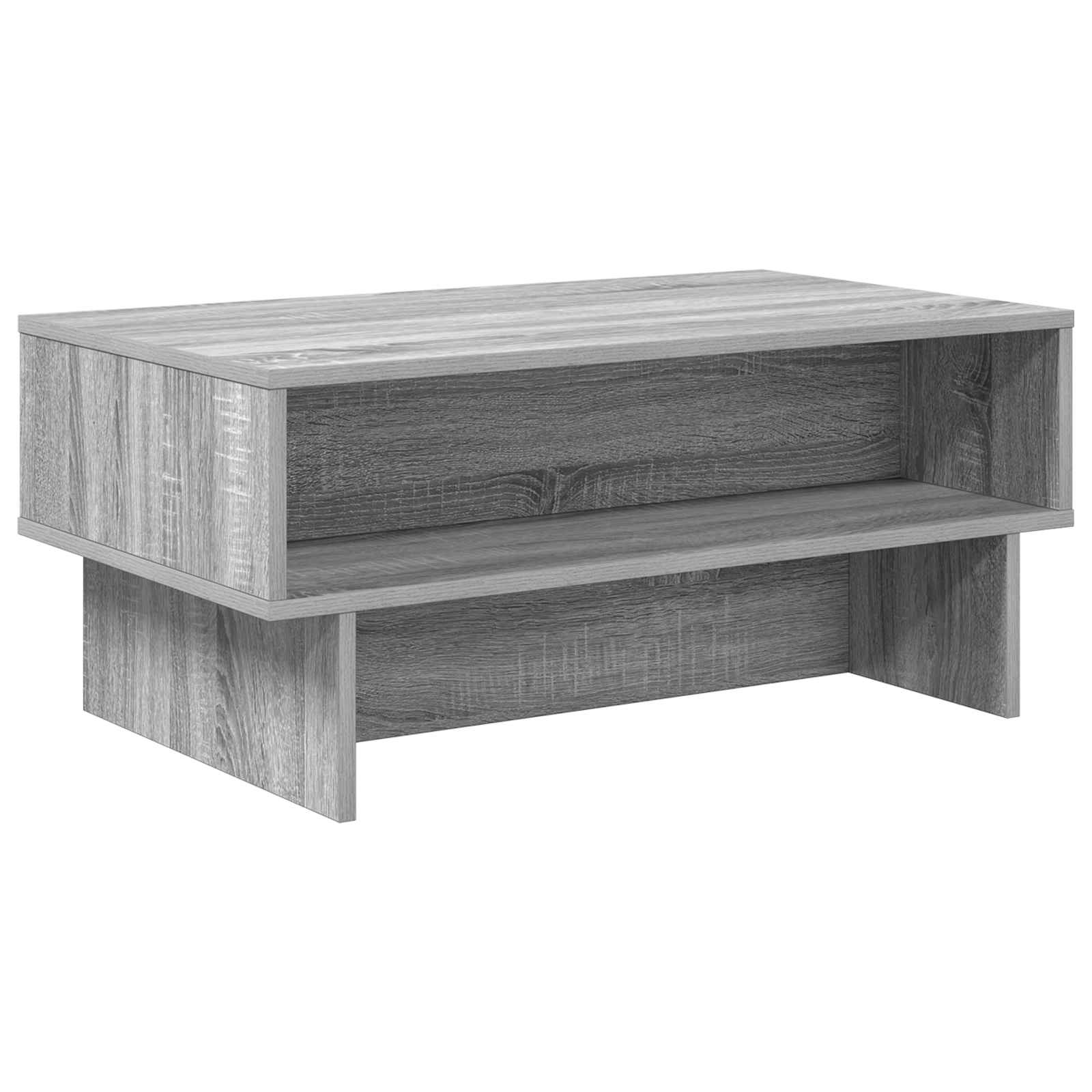 Kava Stol Siva Sonoma 80 x 46 x 35 cm Konstruirano drvo