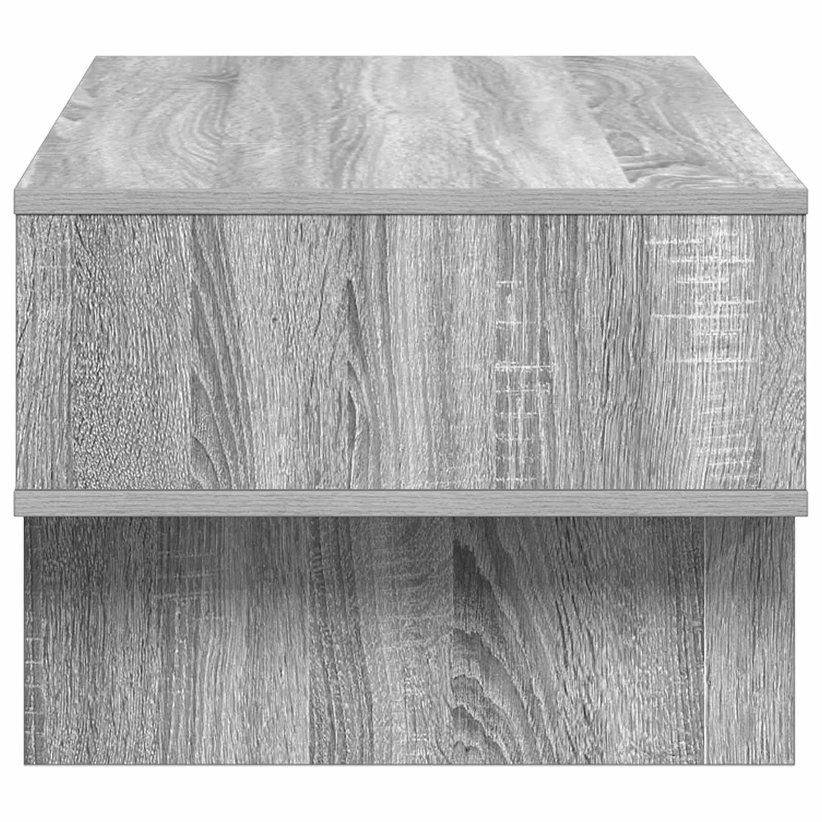 Kava Stol Siva Sonoma 80 x 46 x 35 cm Konstruirano drvo
