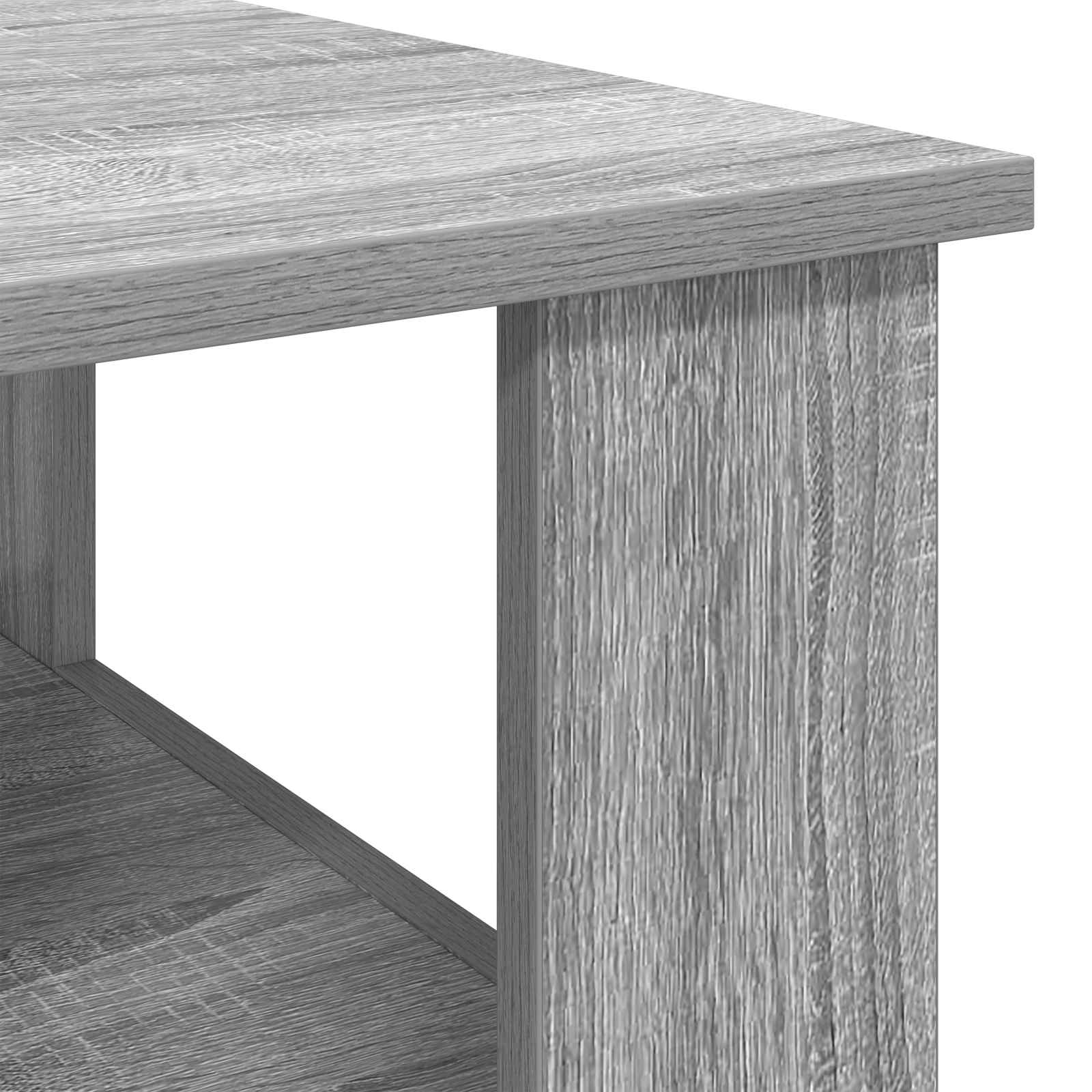 Kava Stol Siva Sonoma 57 x 55 x 45 cm Konstruirano drvo