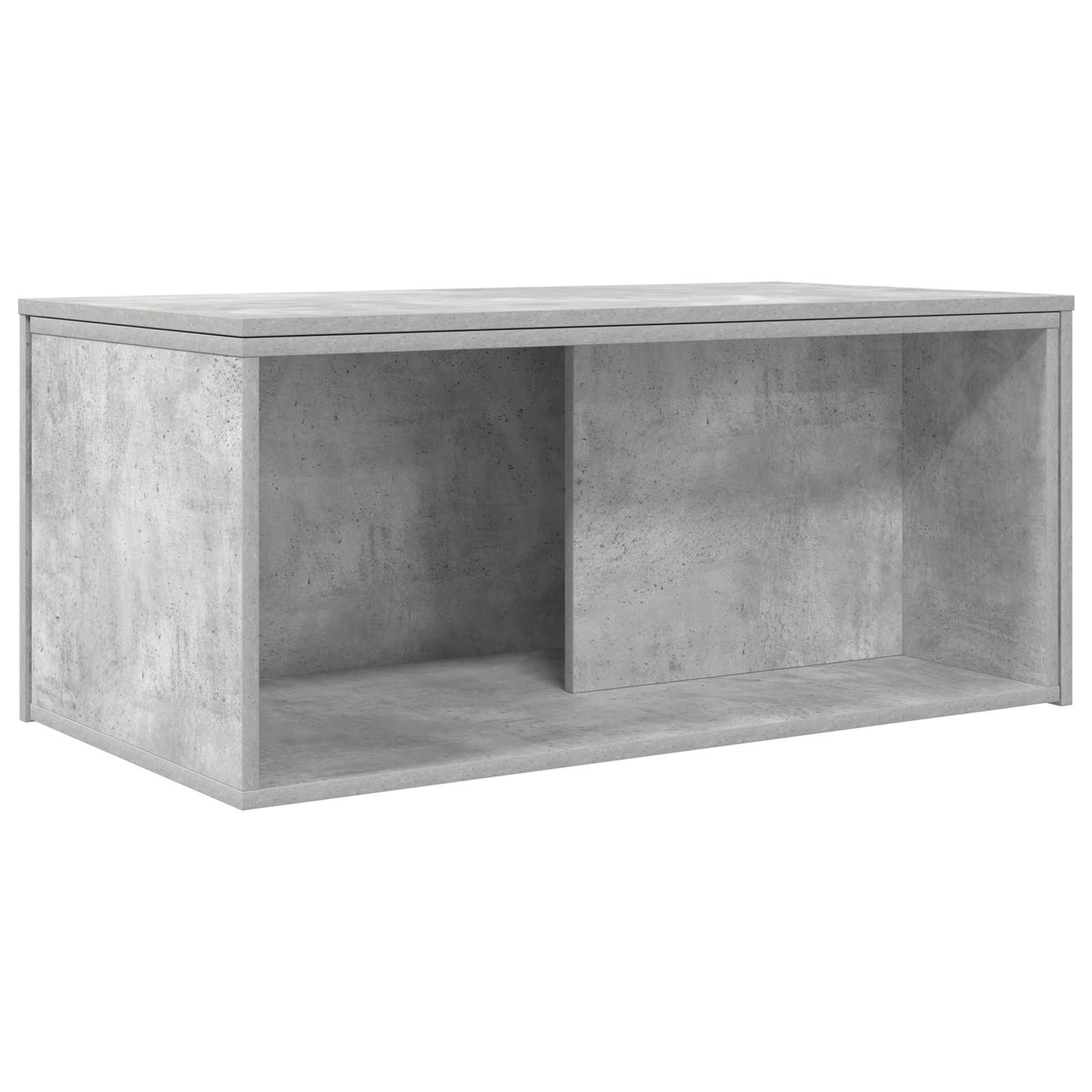 Set stolića za kavu 2 pcs Betonski sivi Konstruirano drvo