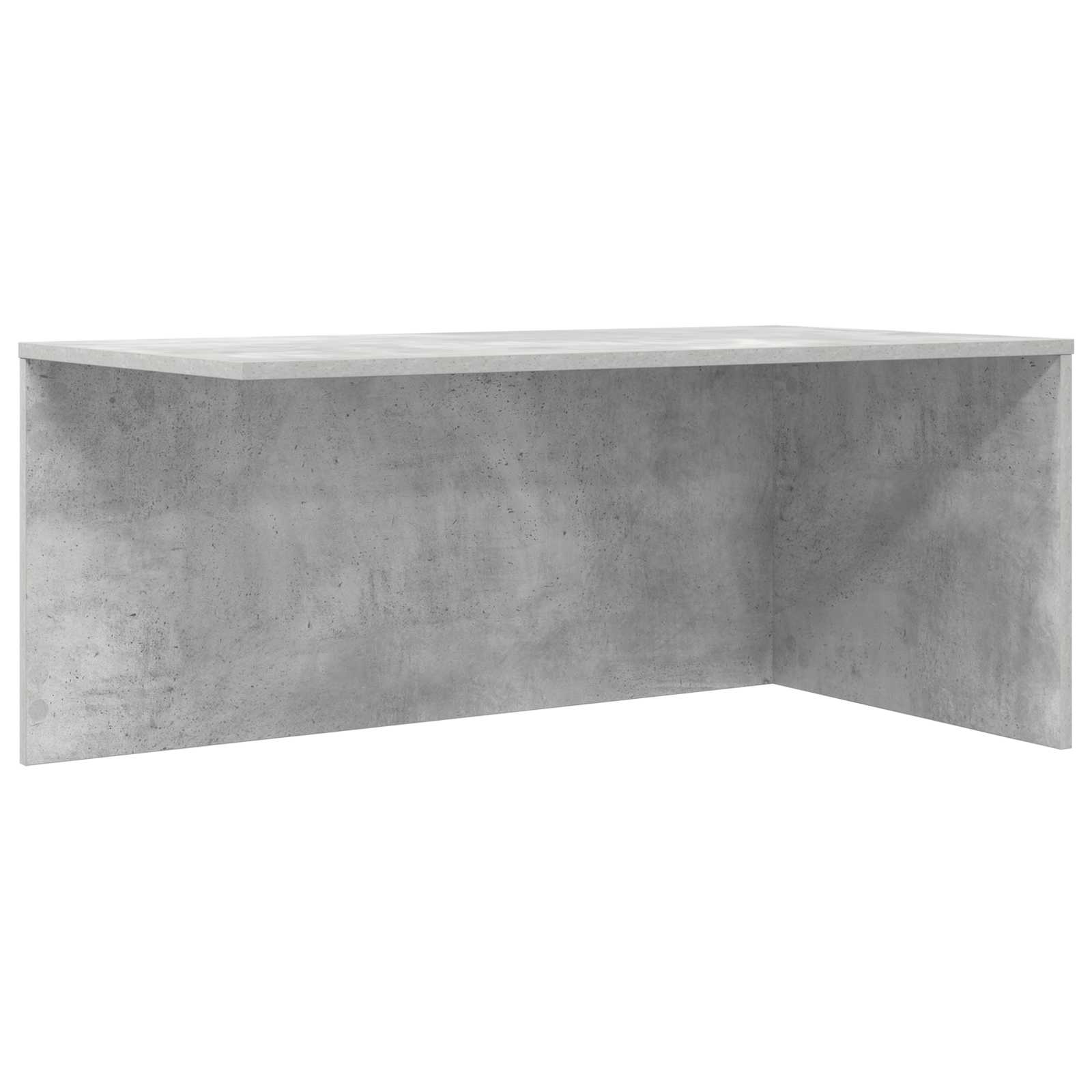 Set stolića za kavu 2 pcs Betonski sivi Konstruirano drvo
