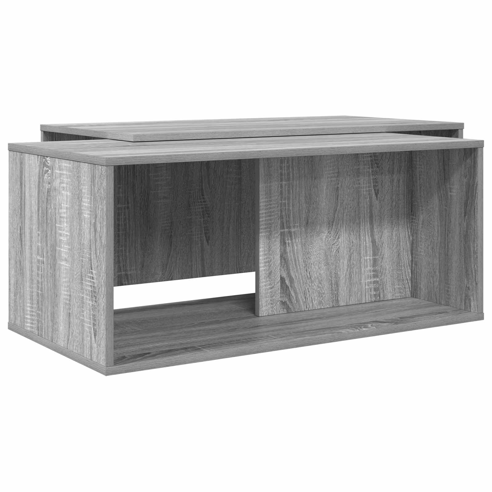 Set stolića za kavu 2 pcs Siva Sonoma Konstruirano drvo
