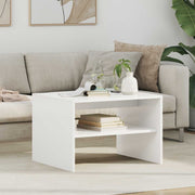 Kava Stol Bijelo 60 x 50 x 40 cm Konstruirano drvo