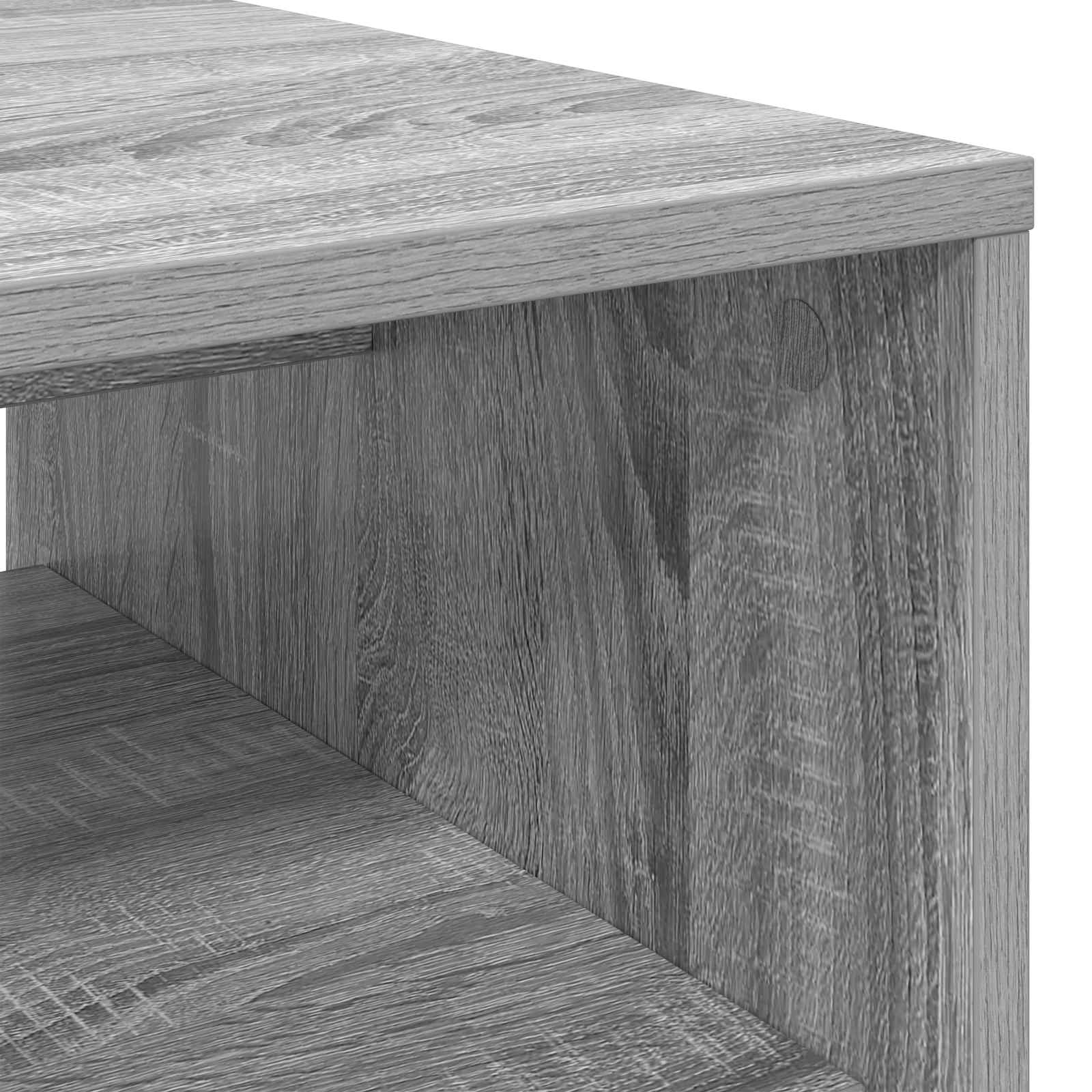 Kava Stol Siva Sonoma 60 x 50 x 40 cm Konstruirano drvo