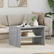 Kava Stol Siva Sonoma 60 x 50 x 40 cm Konstruirano drvo