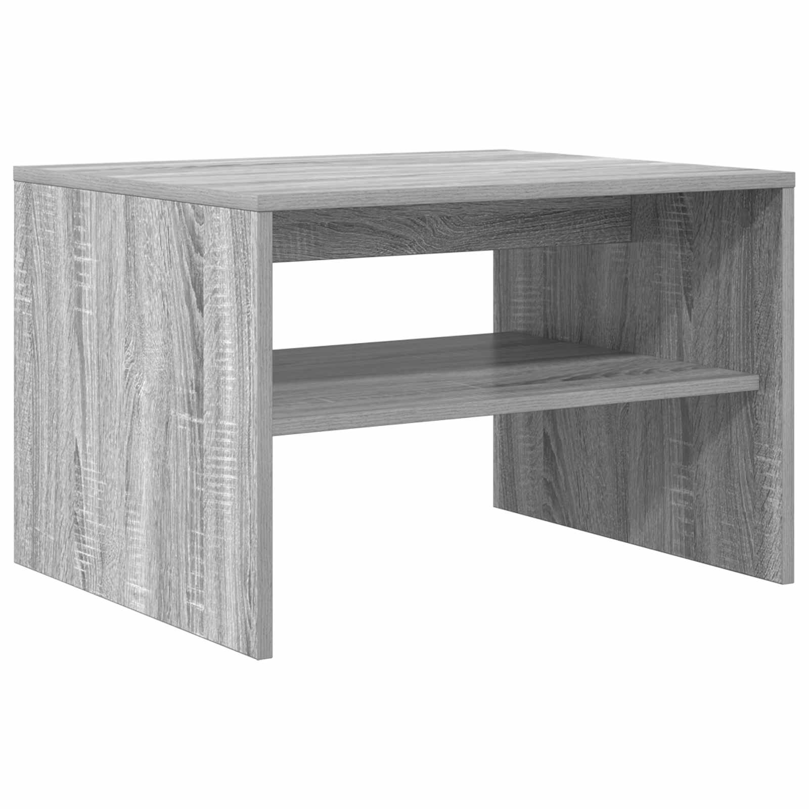 Kava Stol Siva Sonoma 60 x 50 x 40 cm Konstruirano drvo