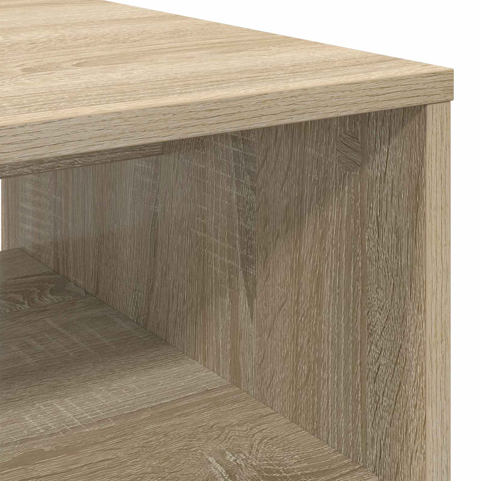 Kava Stol Sonoma hrast 80 x 50 x 40 cm Konstruirano drvo