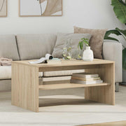 Kava Stol Sonoma hrast 80 x 50 x 40 cm Konstruirano drvo