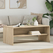 Kava Stol Sonoma hrast 100 x 50 x 40 cm Konstruirano drvo