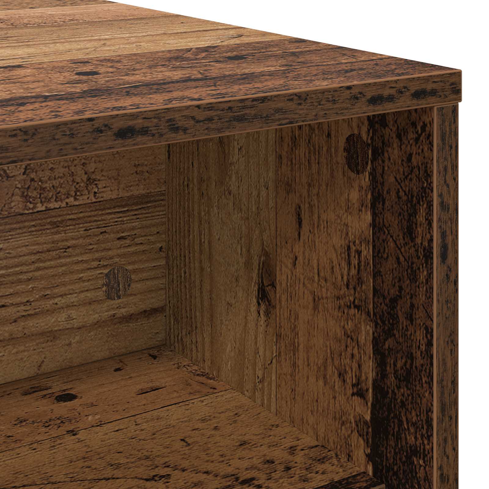 Kava Stol Staro drvo 100 x 50 x 40 cm Konstruirano drvo