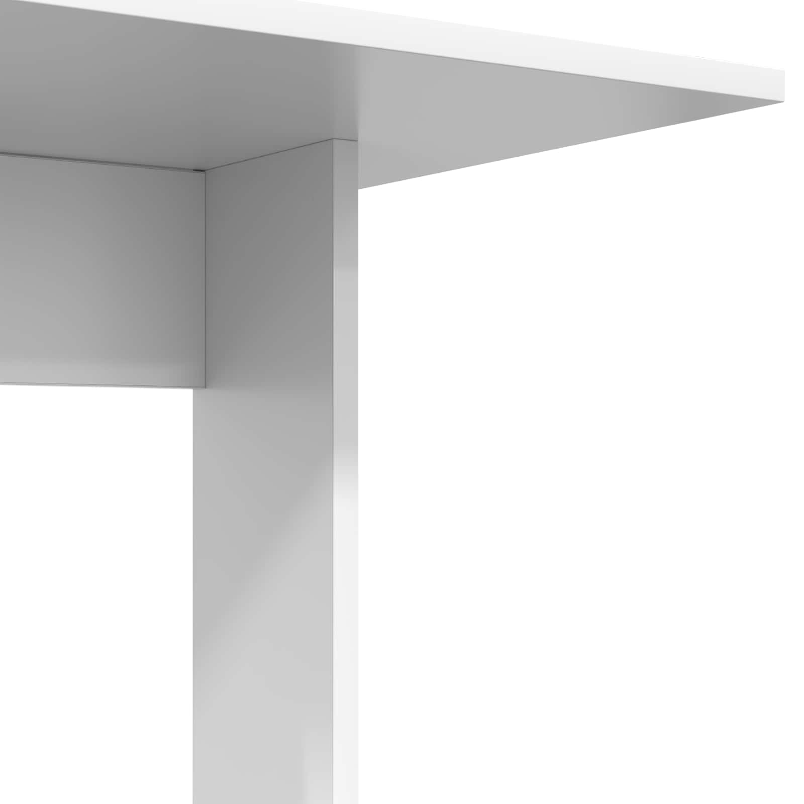 Bocni stol Bijelo 45 x 40 x 62,5 cm Konstruirano drvo