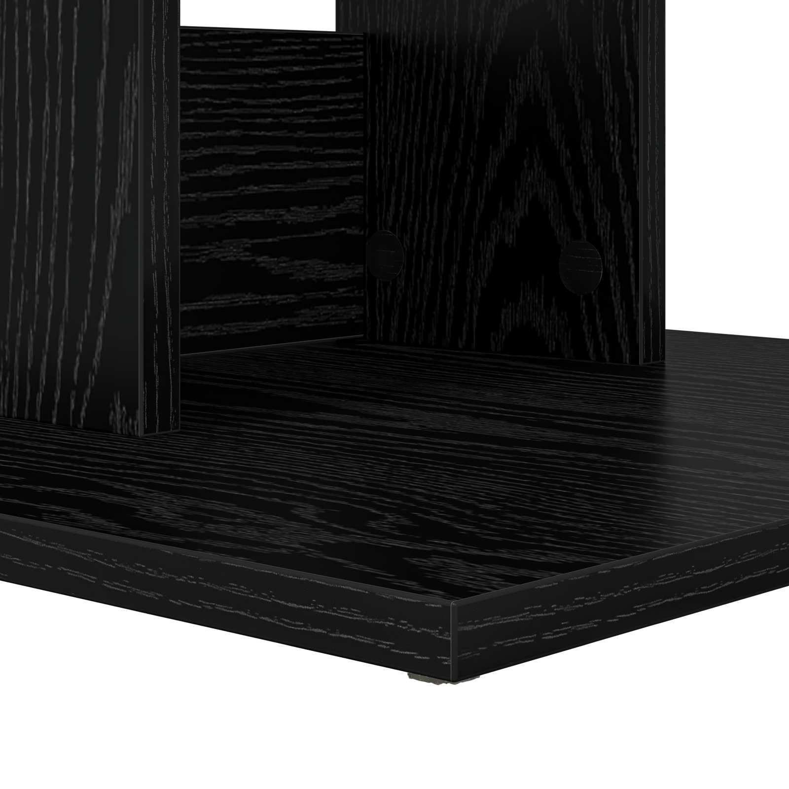 Bocni stol Crni hrast 45 x 40 x 62,5 cm Konstruirano drvo