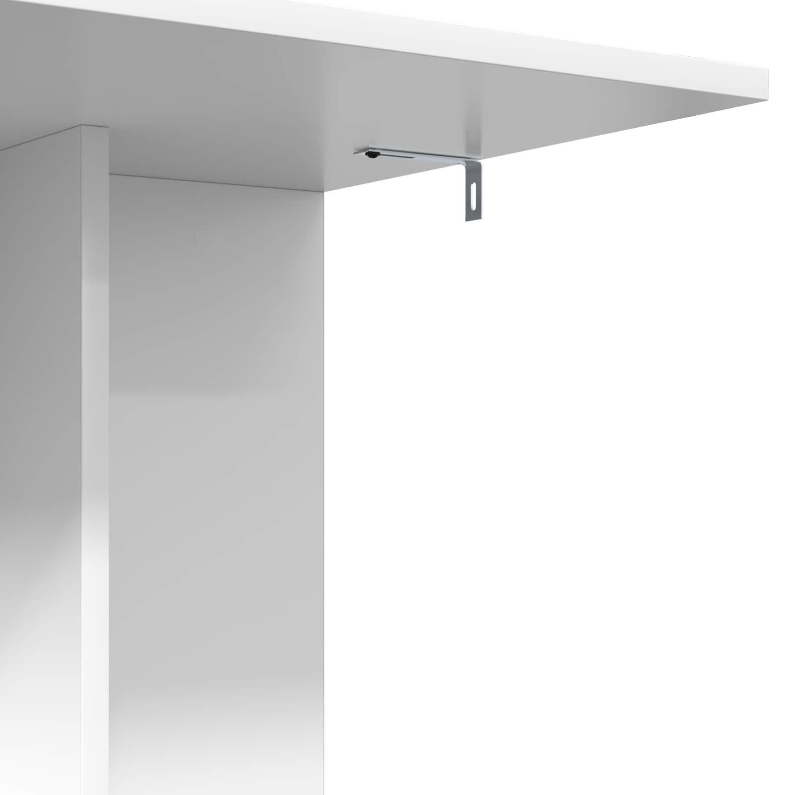 Bocni stol Bijelo 45 x 40 x 62,5 cm Konstruirano drvo