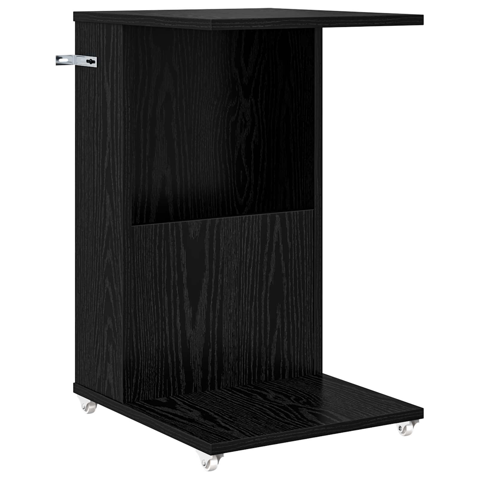 Bocni stol Crni hrast 40 x 35 x 60 cm Konstruirano drvo