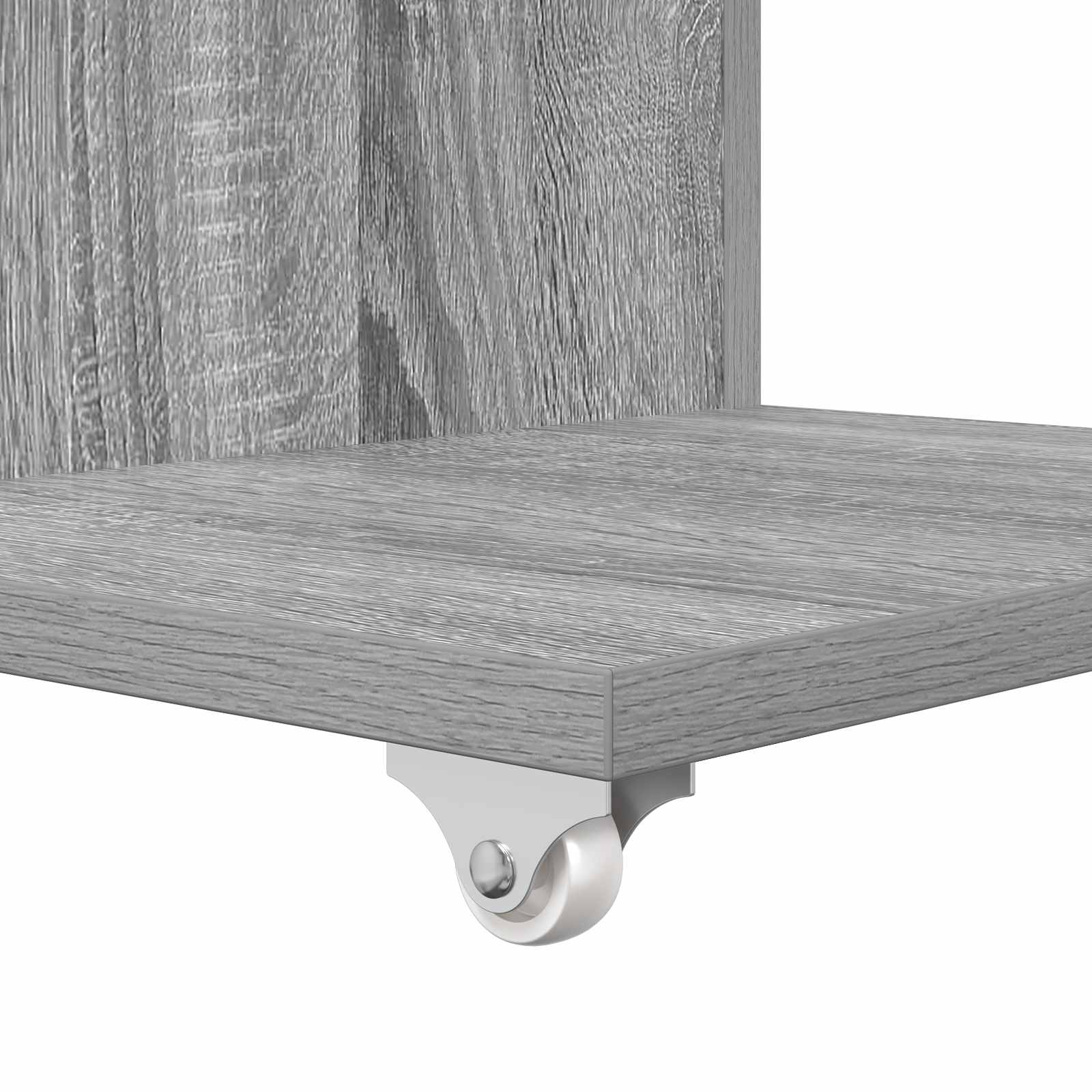 Bocni stol Siva Sonoma 40 x 35 x 60 cm Konstruirano drvo