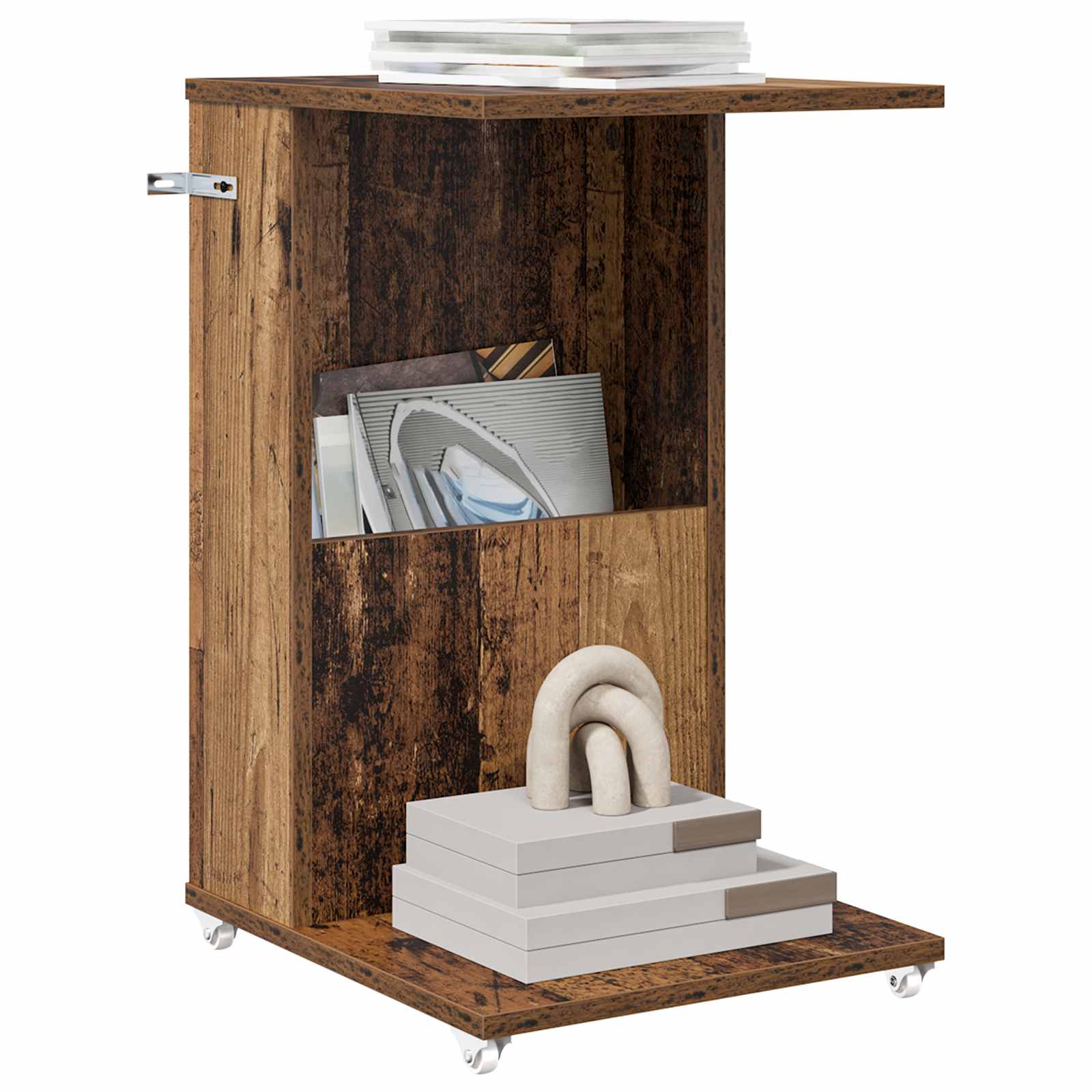 Bocni stol Staro drvo 40 x 35 x 60 cm Konstruirano drvo