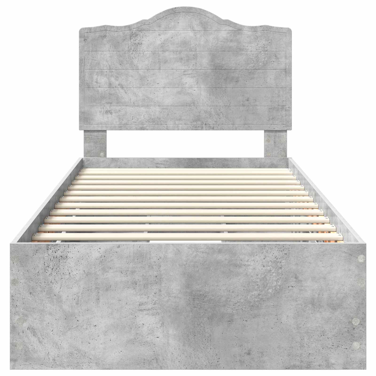 Krevetna konstrukcija s ladicama Betonsko Siva 75 x 190 cm