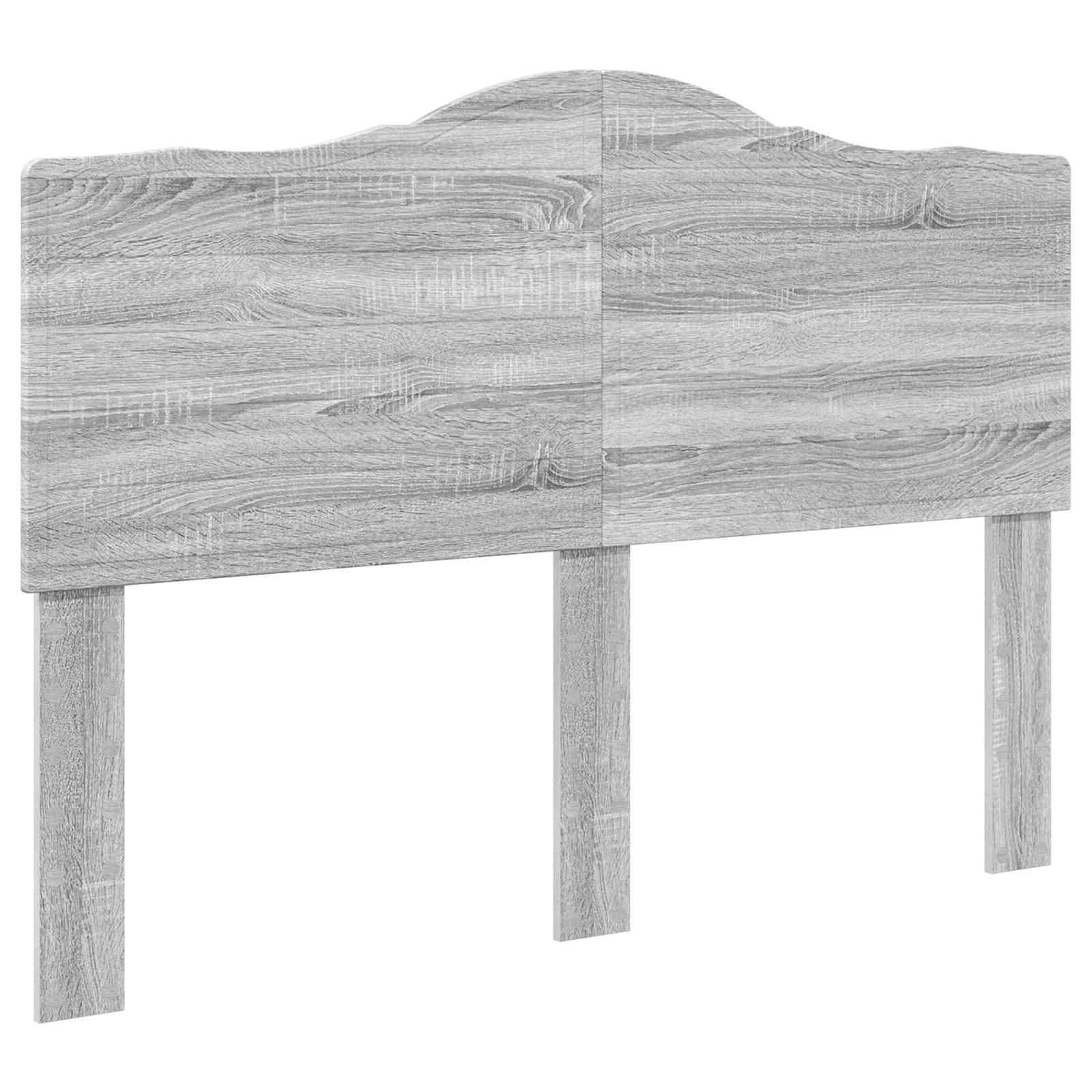 Krevet s od storage Siva Sonoma 140 x 200 cm Konstruirano drvo