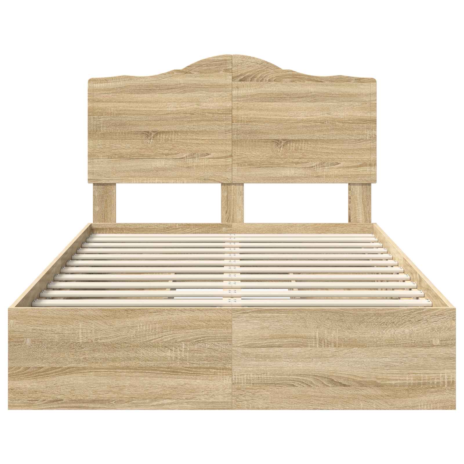 Krevet s od storage Sonoma hrast 135 x 190 cm Konstruirano drvo