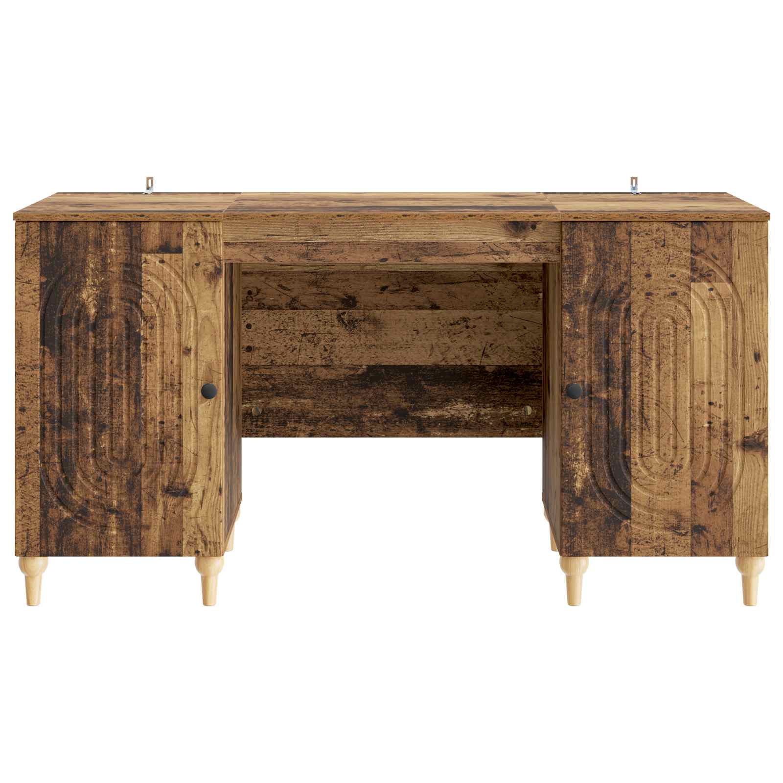 Stol s policom Staro drvo 142,5 x 50 x 75 cm Konstruirano drvo