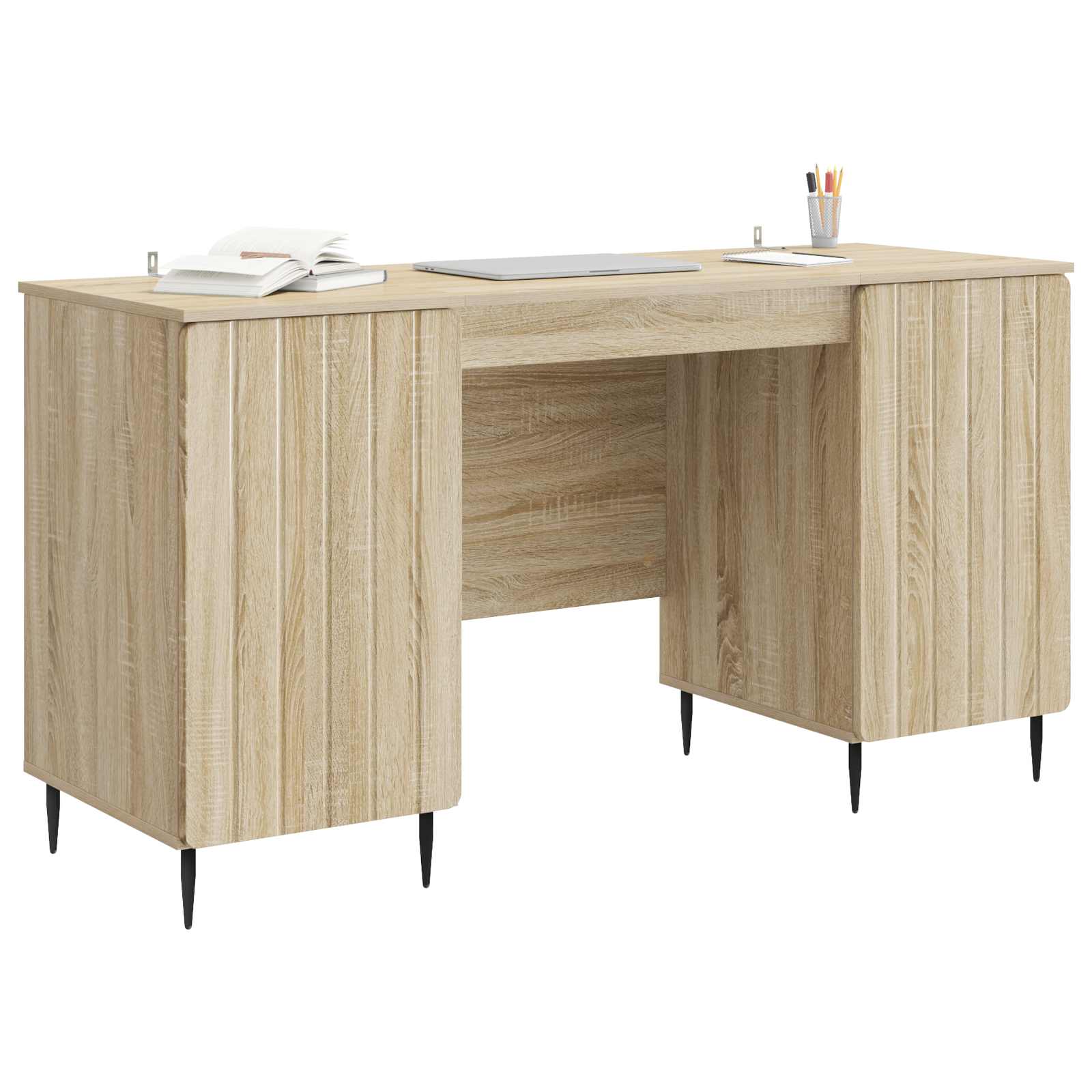 Stol Hrast sonoma 142,5 x 50 x 75 cm Konstruirano drvo