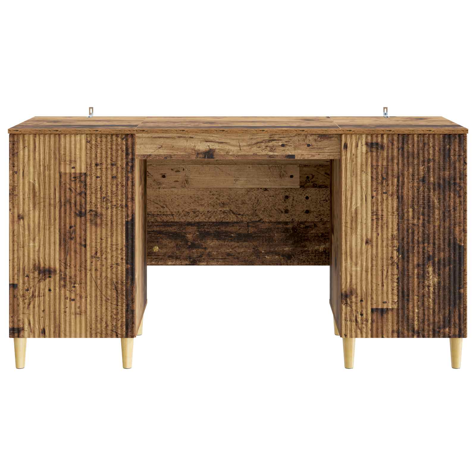 Stol s policom Staro drvo 142,5 x 50 x 75 cm Konstruirano drvo