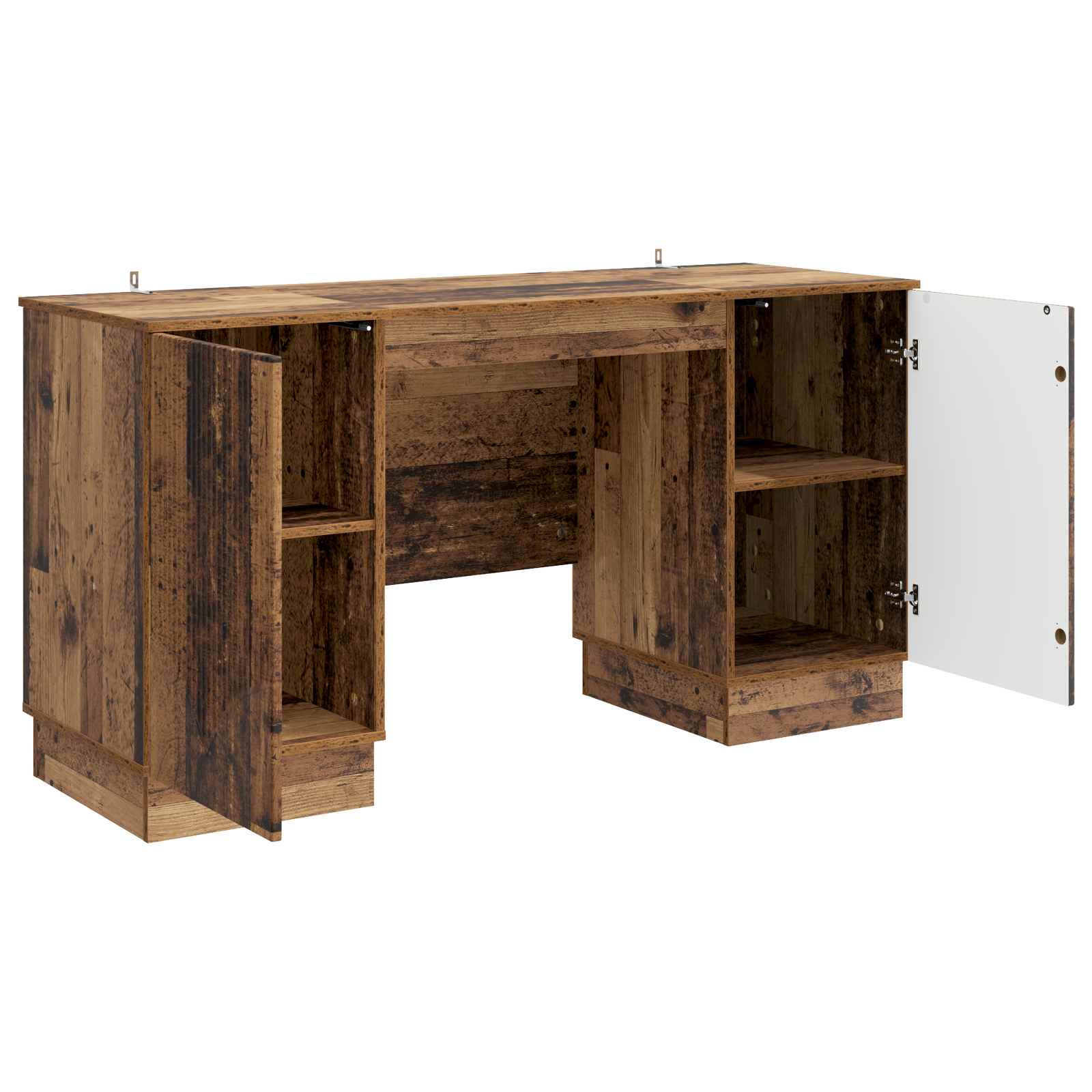 Stol s policom Staro drvo 142,5 x 50 x 75 cm Konstruirano drvo