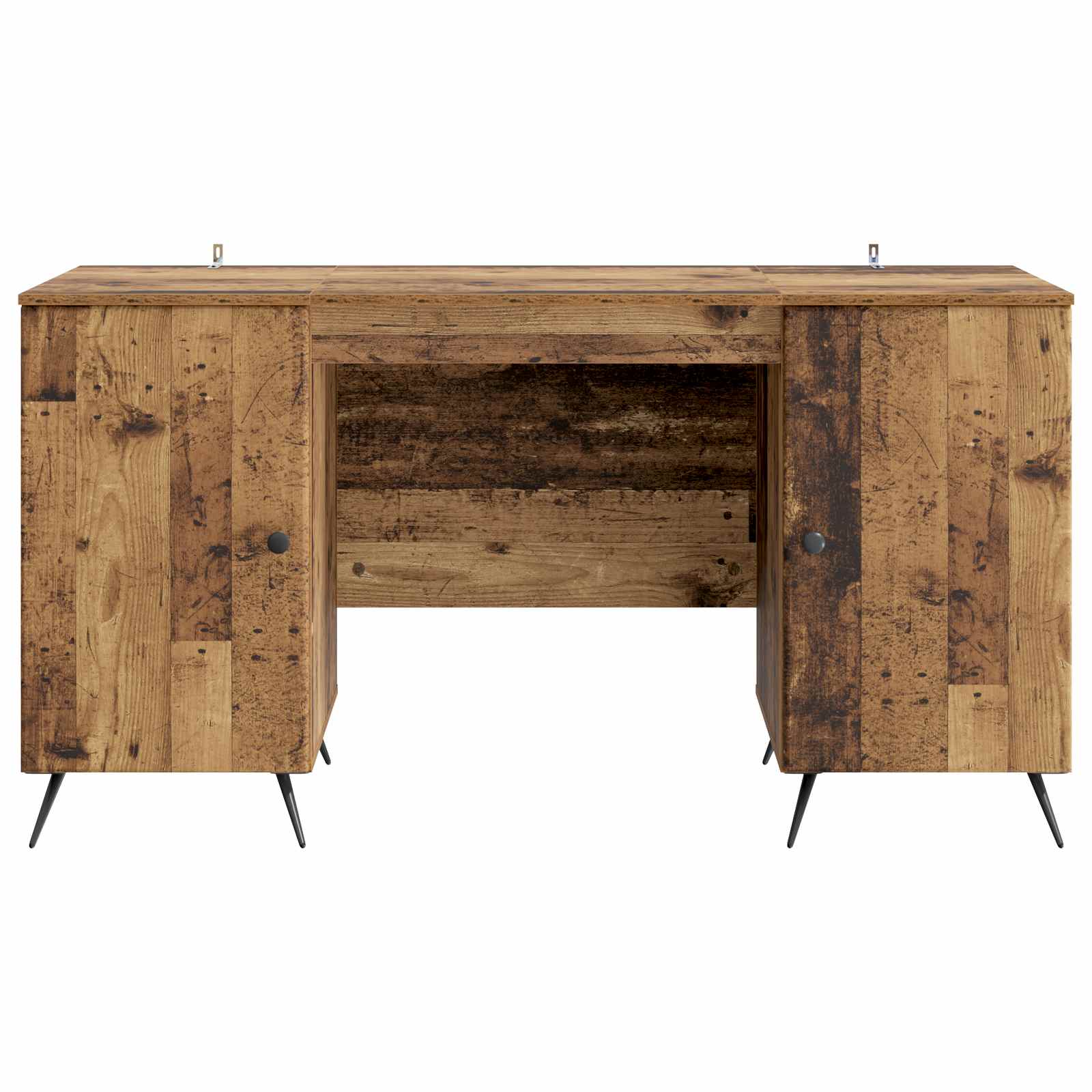 Stol s policom Staro drvo 142,5 x 50 x 75 cm Konstruirano drvo