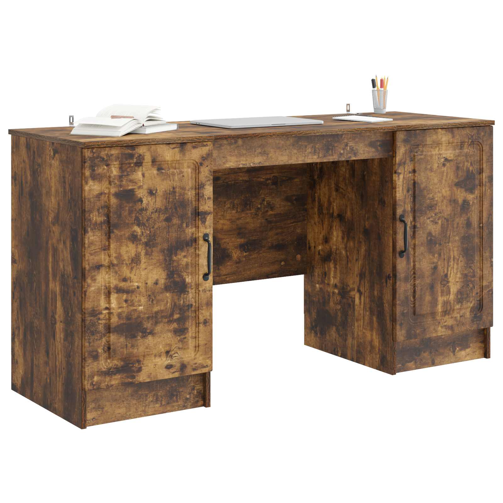 Stol Dimljeni hrast 142,5 x 50 x 75 cm Konstruirano drvo