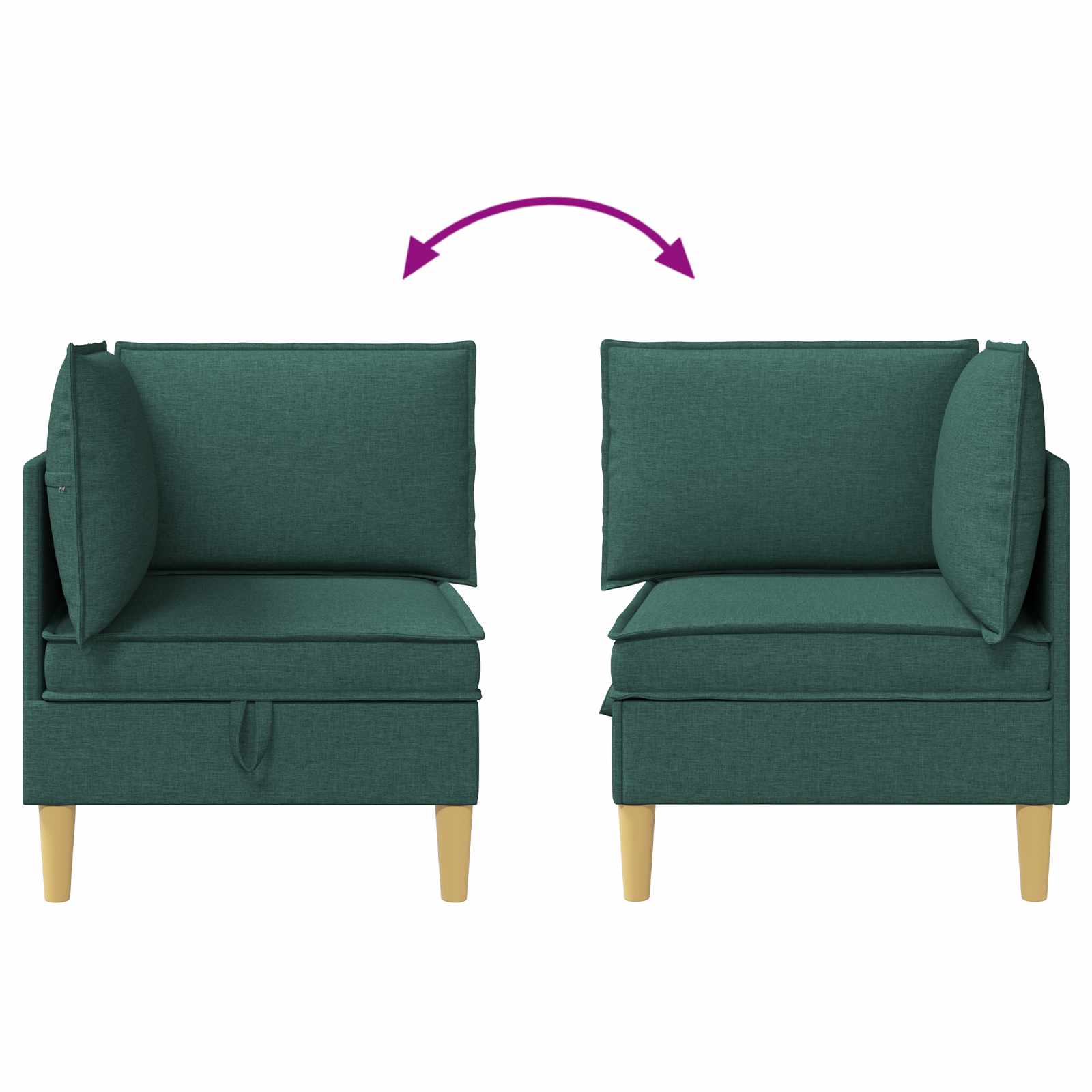 Sofa s pohranom Tkanina