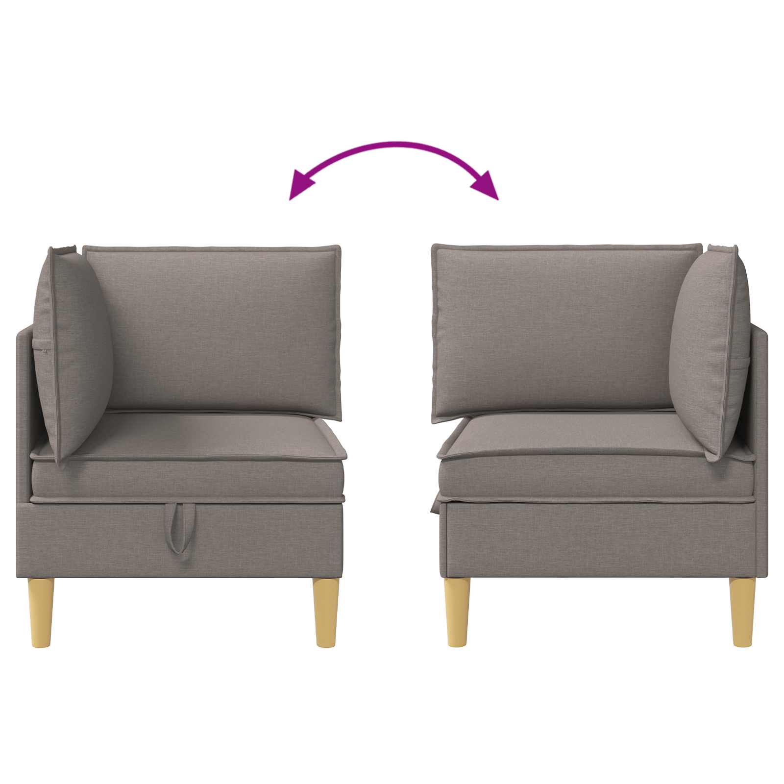 Sofa s pohranom Tkanina