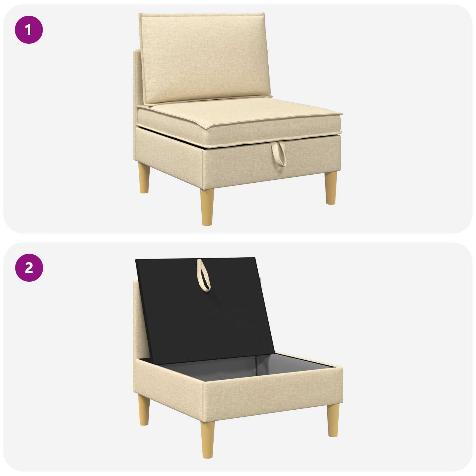 Sofa s pohranom Tkanina