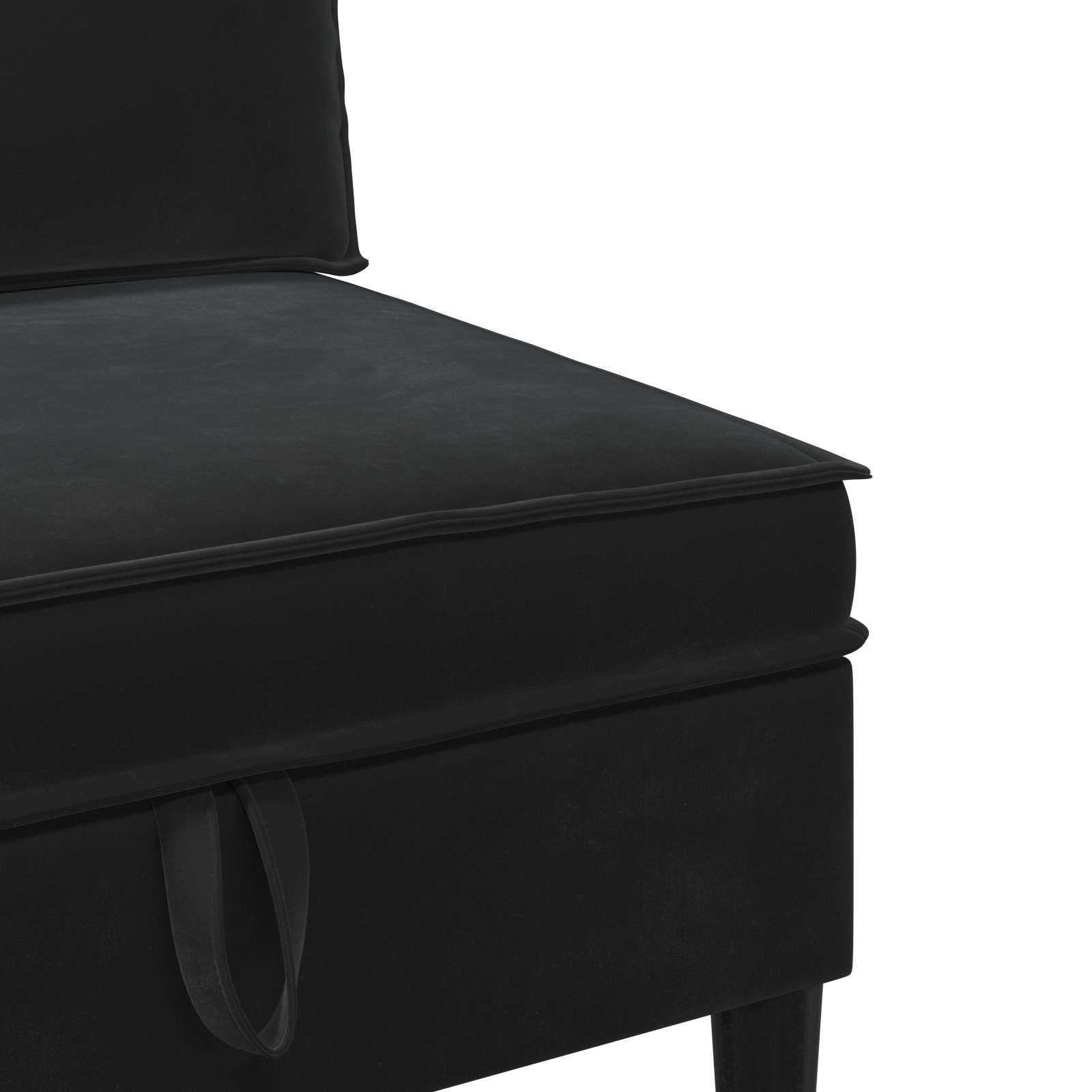 Sofa s pohranom Crna Baršun
