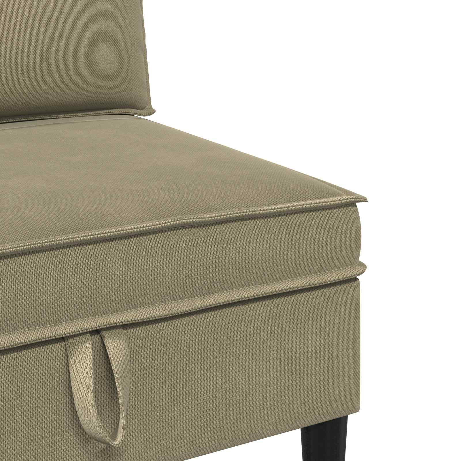 Srednji sofa s ladicom Kaki Baršun