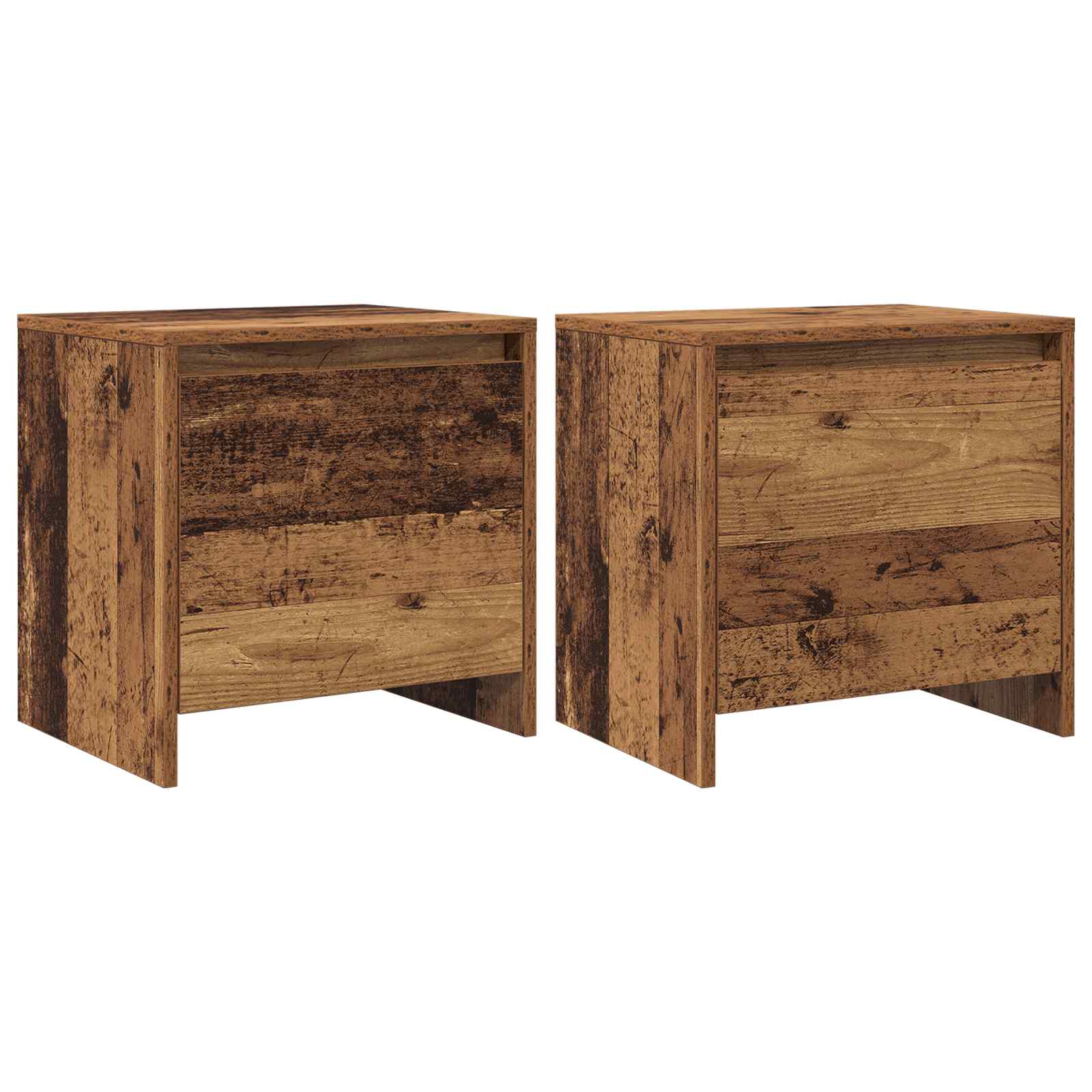Noćni ormar Staro drvo 45 x 34 x 44,5 cm Konstruirano drvo